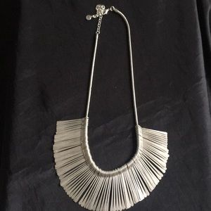 Stella & Dot essential fringe statement necklace